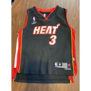 Used Reebok Miami Heat Dwyane Wade toddler jersey